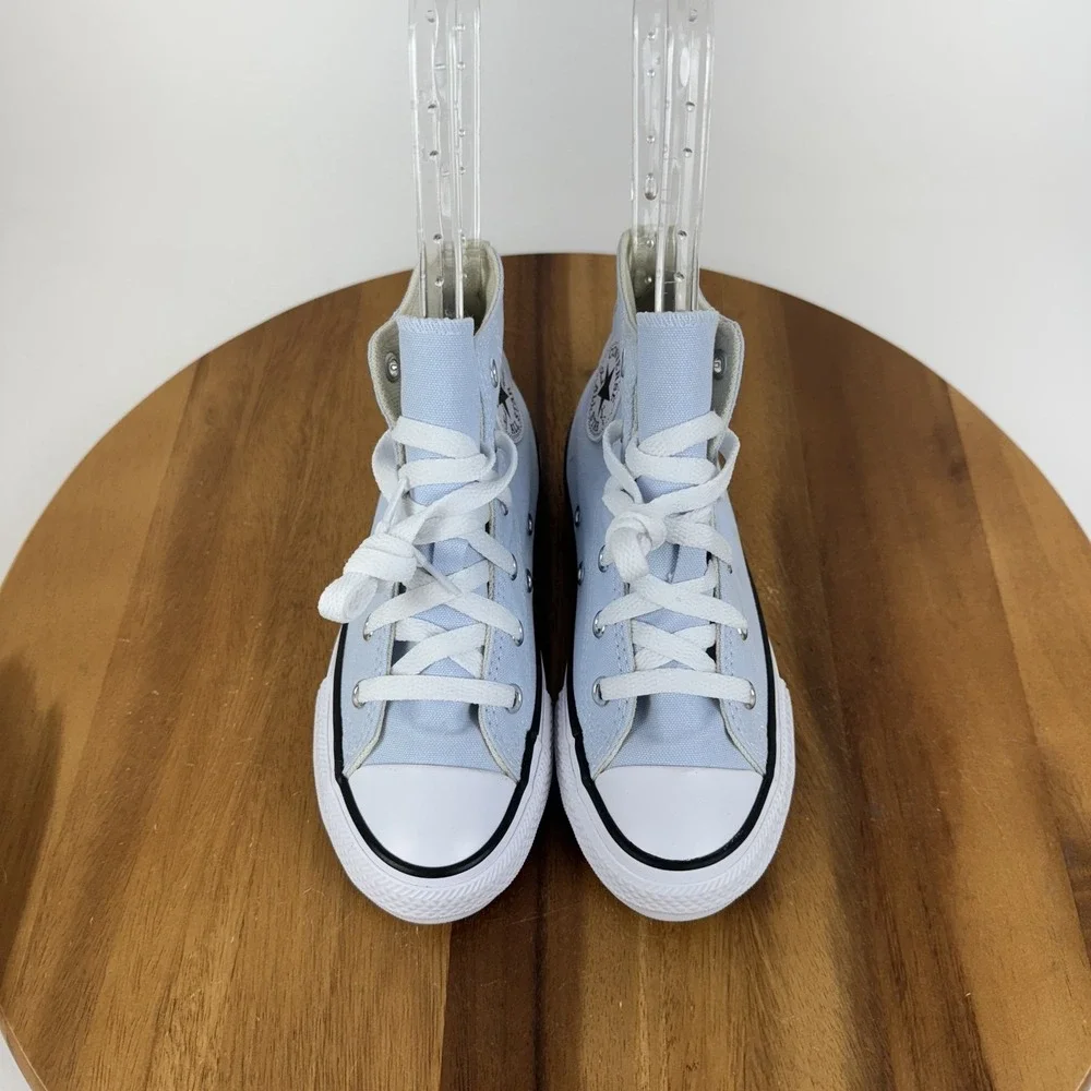 New Little Kids Converse Chuck Taylor All Star Hi Blue Supermoon Sneakers Sz 13